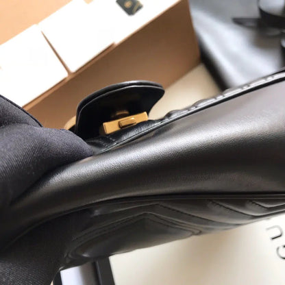 GG マーモント スモール マトラッセ ショルダー バッグ-26 CM