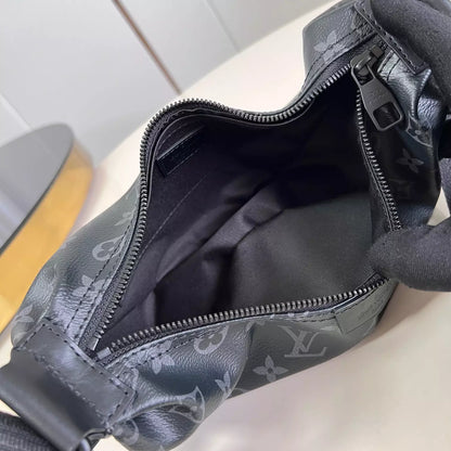 ハマック バッグ PM ブラック モノグラム エクリプス キャンバス M47158 – LW446