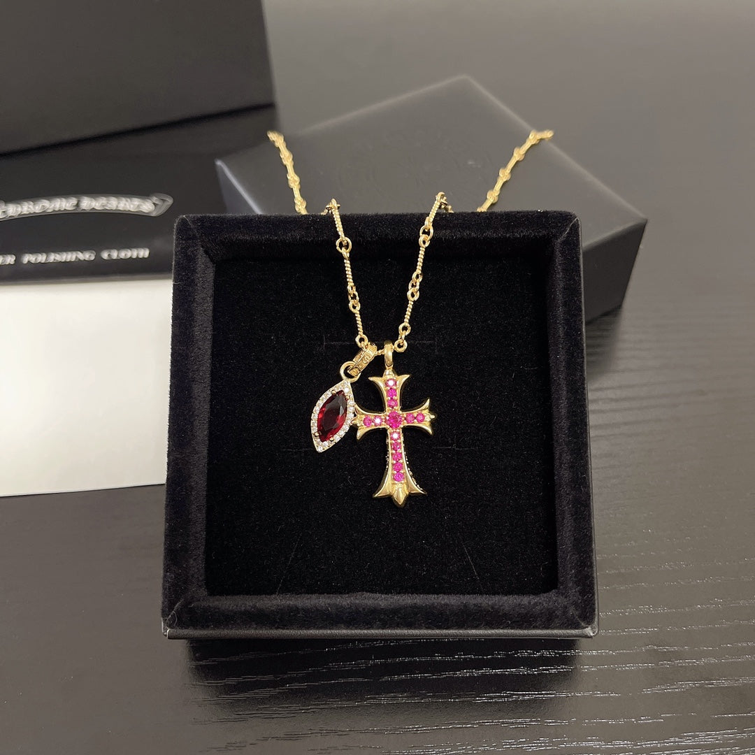 【Chrome Hearts】ネックレス、新しいネックレス万能シンプルファッションオーナメント