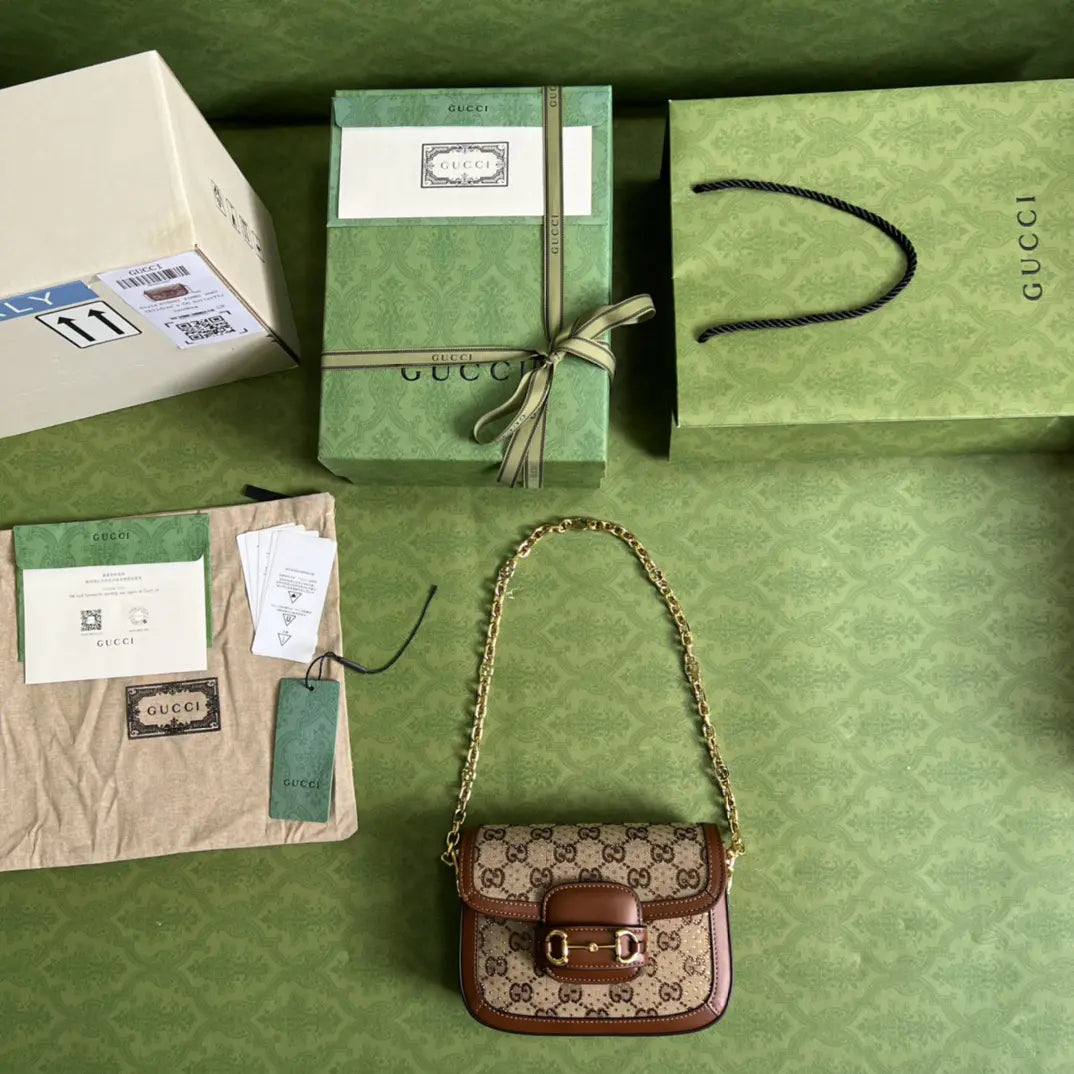グッチ ホースビット 1955 GG ミニバッグ