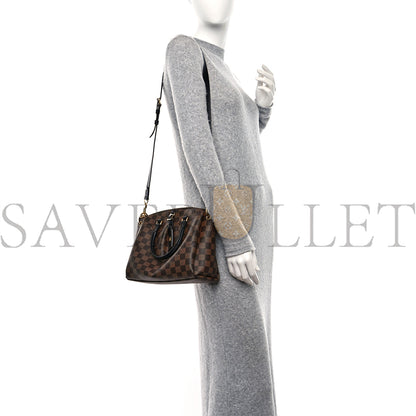 ルイ・ヴィトン ダミエ・エベヌ オデオン トートPM ブラック N45283 (31.5*28*16cm)