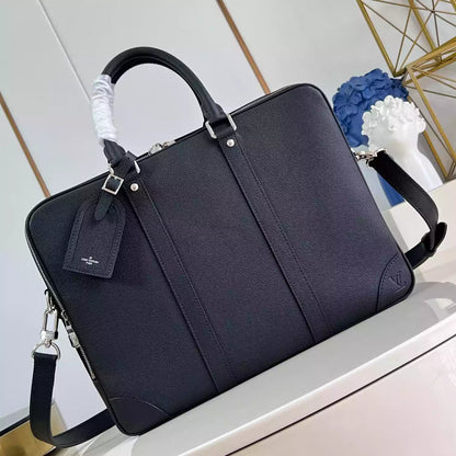 ポルテ ドキュメント ボヤージュ ブラック タイガ カウハイドレザー M30967 – LW322