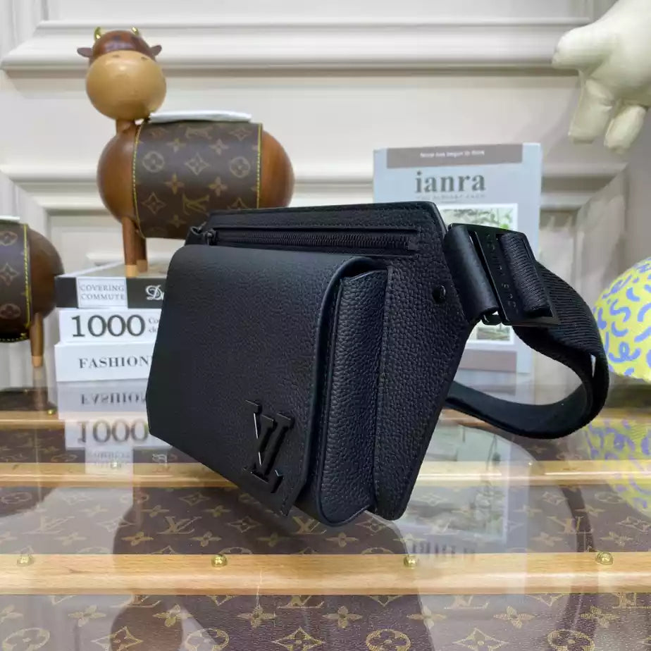 テイクオフ バムバッグ ブラック LV エアログラム M57081 – LW232