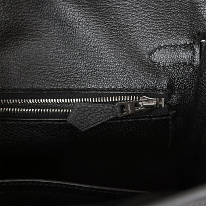 エルメス バーキン 25 ブラック トゴ パラジウム金具