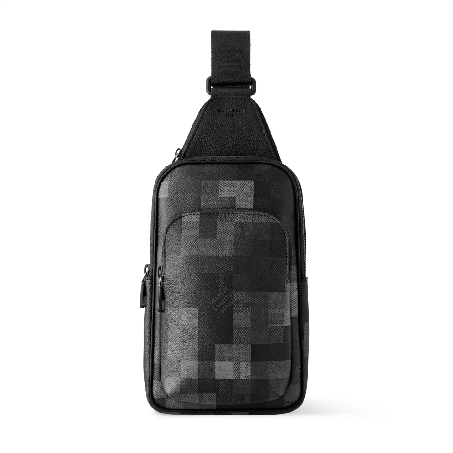 アベニュー スリングバッグ ブラック ダモフラージュ ブラック キャンバス M14953 – LW412