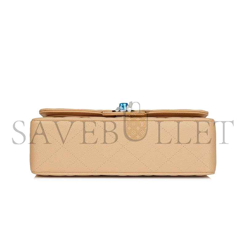 シャネル キャビア スモール クラシック ダブルフラップ 1652112 (23*13*6cm)