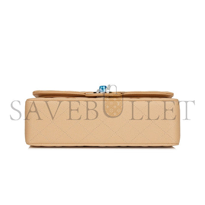 シャネル キャビア スモール クラシック ダブルフラップ 1652112 (23*13*6cm)