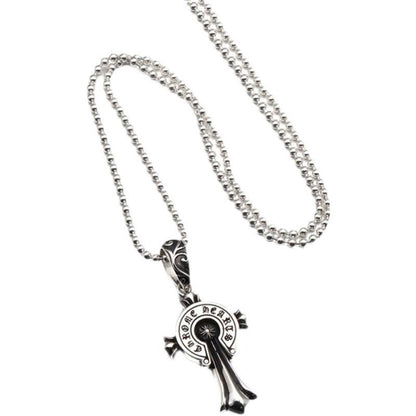 Chrome Hearts クロムハーツ バッジクロスネックレス 65cm