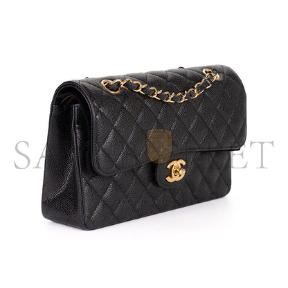 シャネル キャビア キルティング スモール クラシック フラップ 1300249 (23*14*6cm)