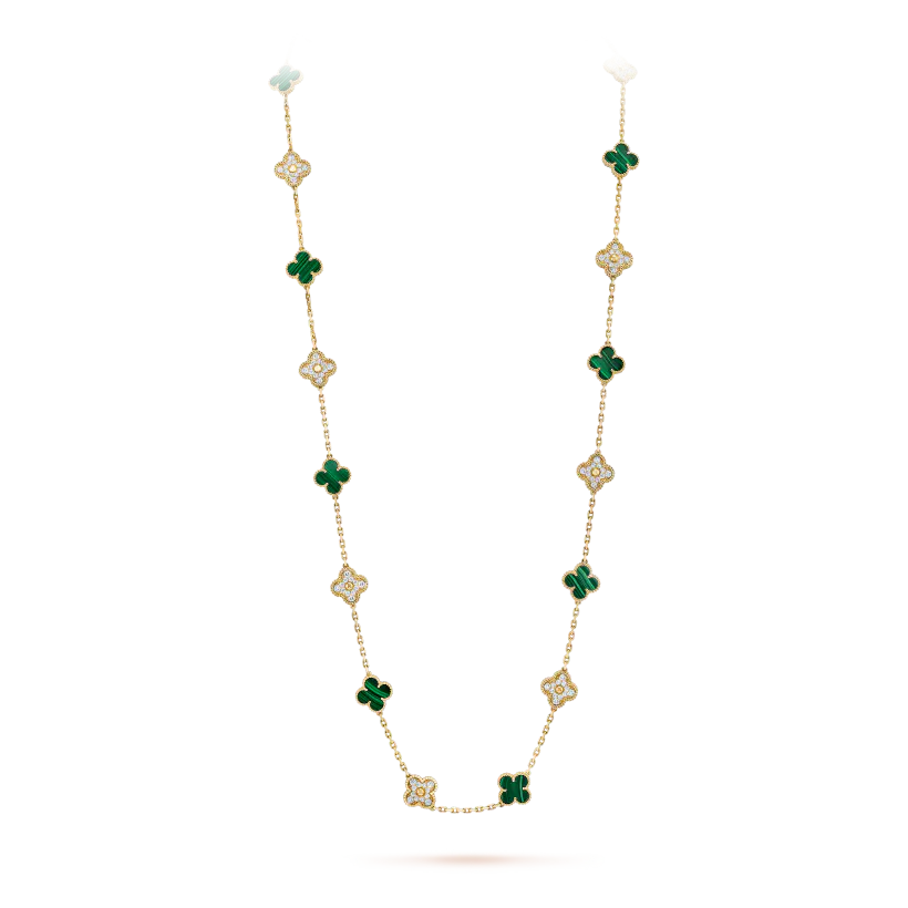 ヴァン クリーフ＆アーペルのヴィンテージ アルハンブラ ロングネックレス（20種類のパターン）の新着商品