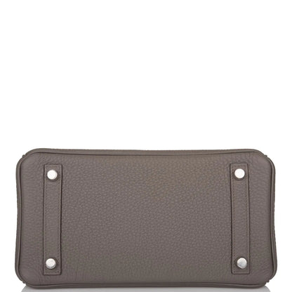 エルメス バーキン 25 エタン トゴ パラジウム金具