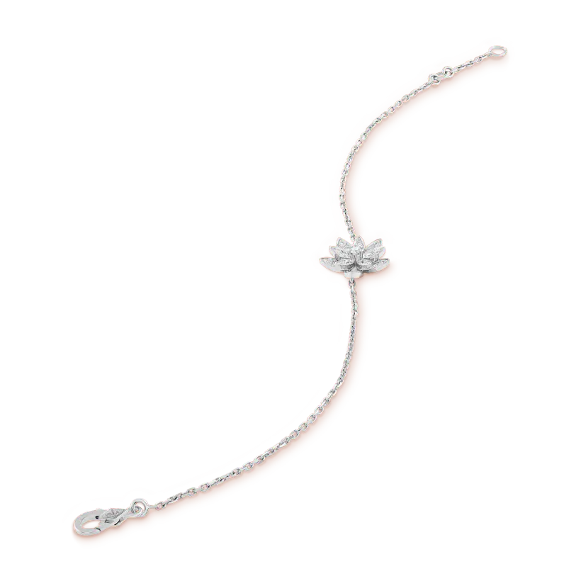 ヴァン クリーフ＆アーペルのロータス ホローアウト ブレスレット（ミニスタイル）の新着商品