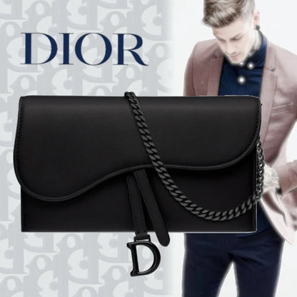 ♯注目【CHRISTIAN DIOR】今旬のウルトラマット☆SADDLE WALLET