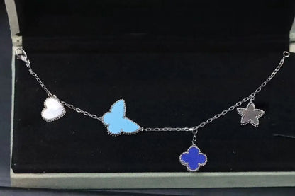 ヴァン クリーフ＆アーペル 四つ葉のクローバー マルチシェイプ ブレスレット