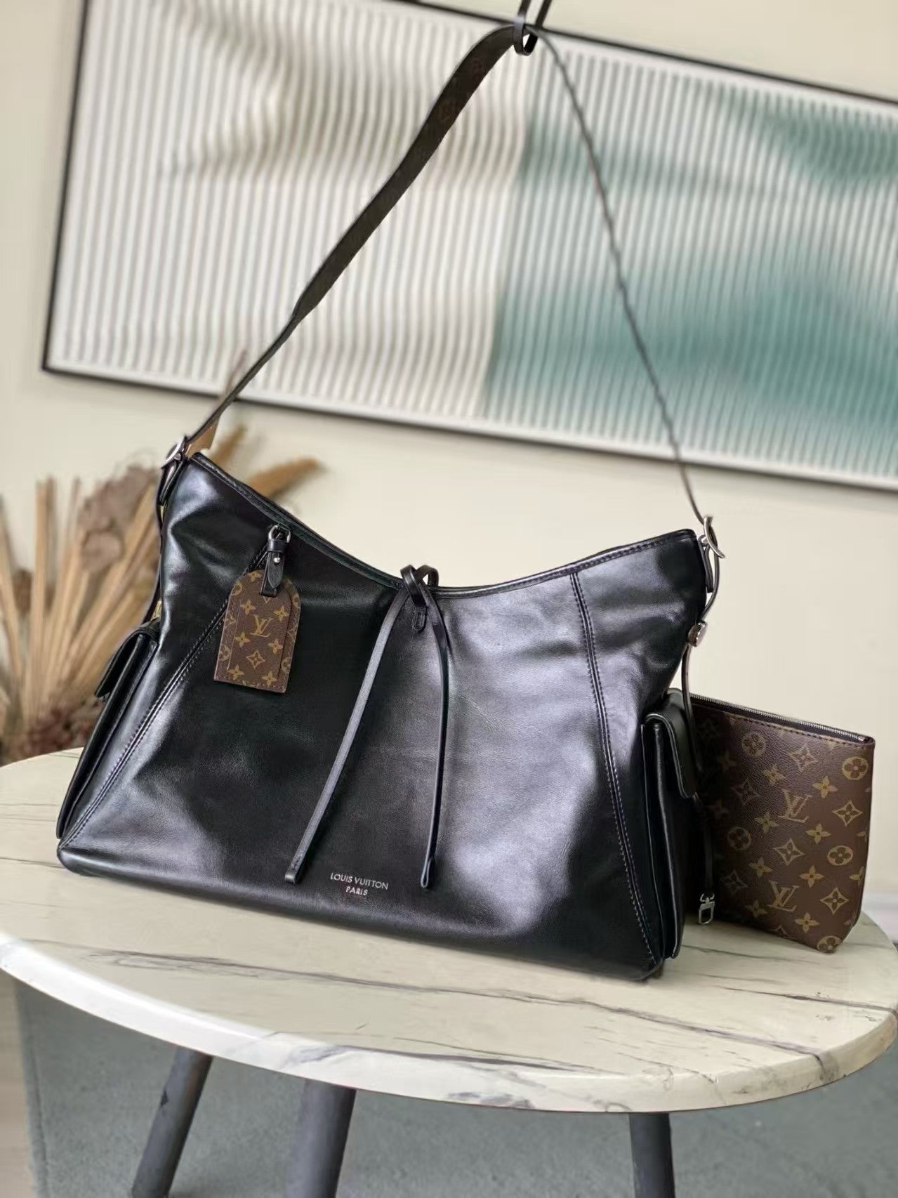 【話題の新作】Louis Vuitton キャリーオール カーゴPM モノグラム ハンドバッグ M24143ルイ・ヴィトン サックプラ ビジネスバッグ