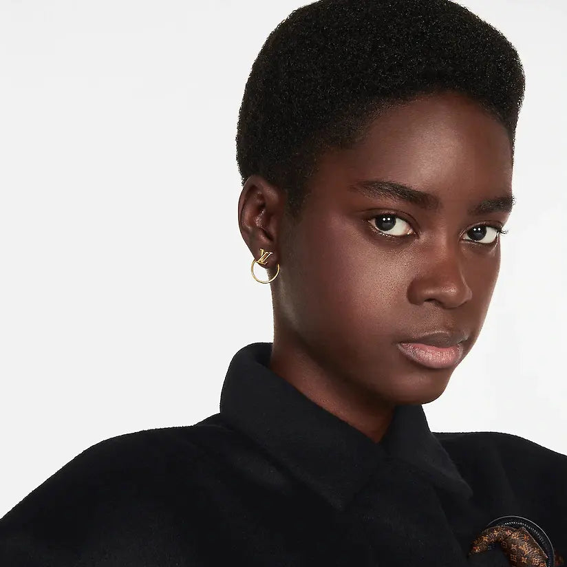 LV ルイ・ヴィトン LV エクリプス イヤリング M00763