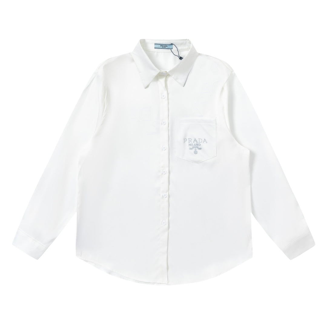 【PRADA 公式旗艦店】プラダ シャツ ご好評に付き再入荷 241119