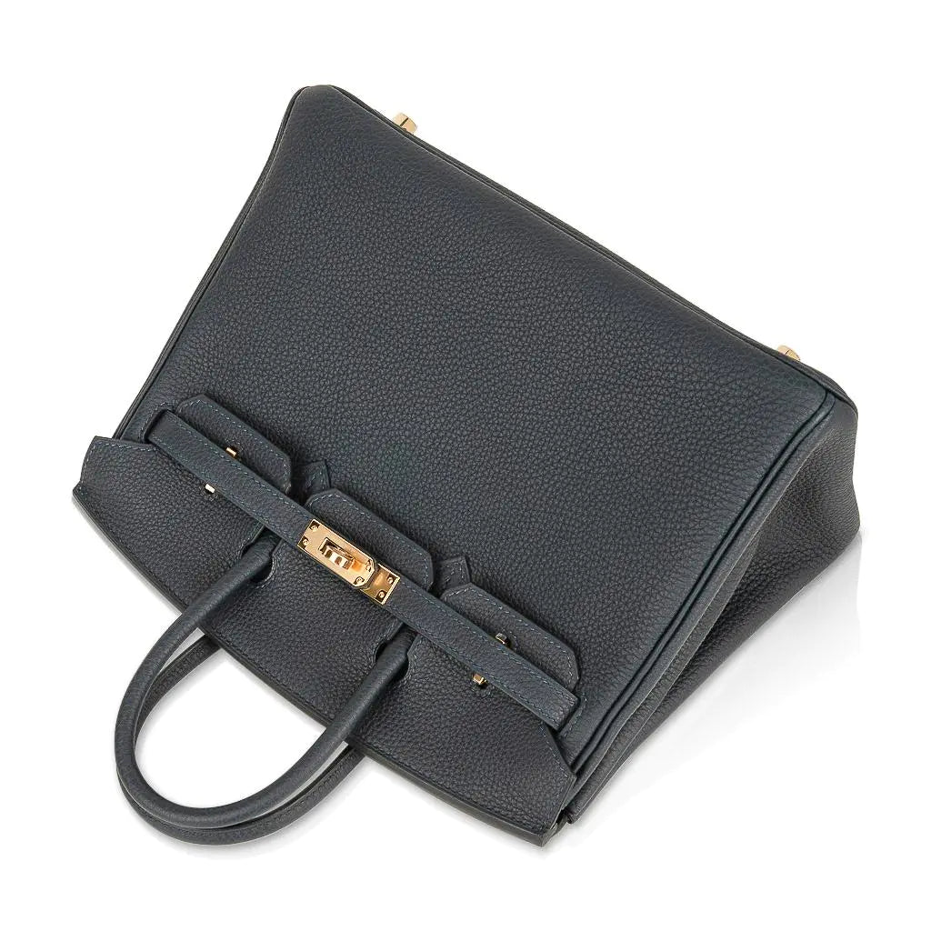 エルメス バーキン 25 バッグ ヴェール・ルソー 新作 秋色 トゴ ゴールド金具