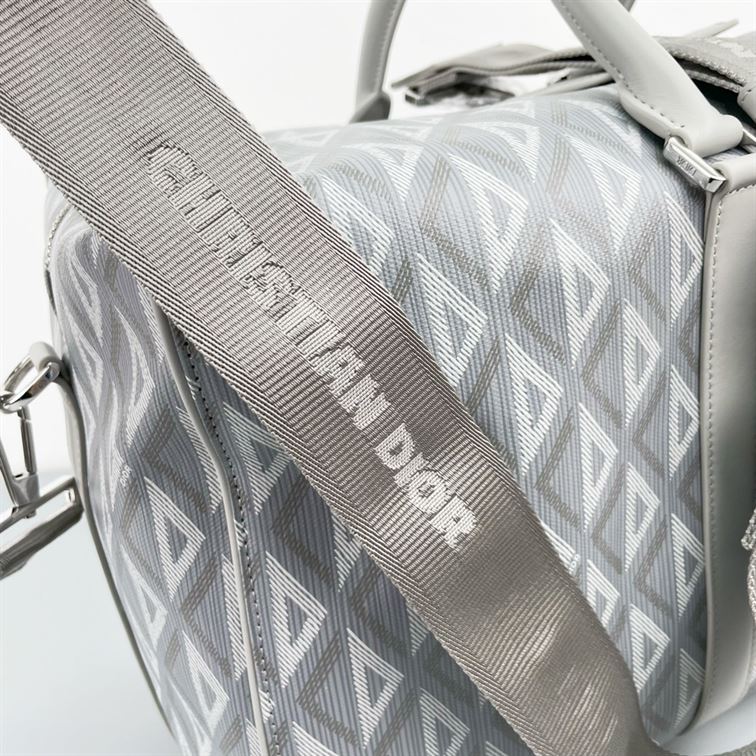 ディオール リンゴット 50 バッグ グレー CD ダイヤモンド キャンバス – DIO029