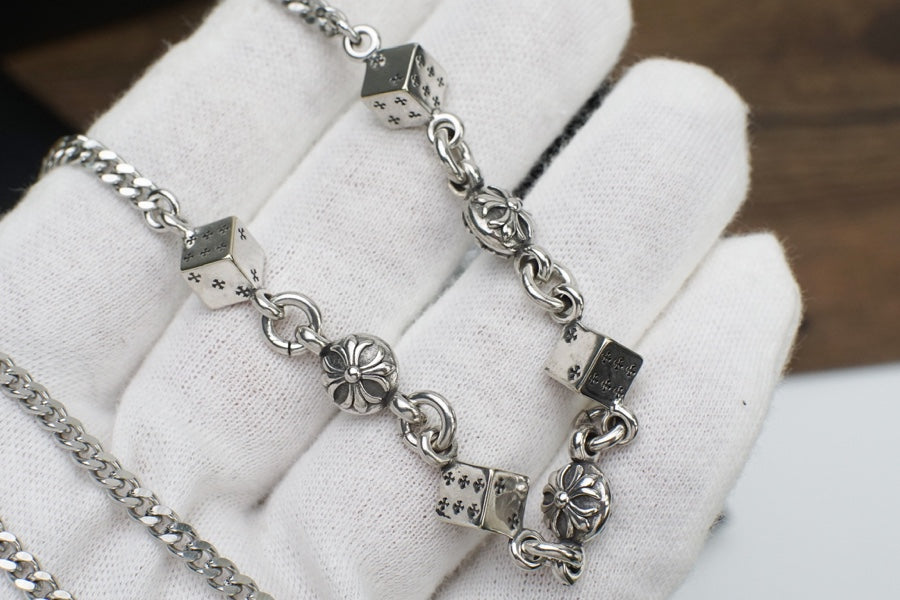 【Chrome Hearts】ネックレス、新しいネックレス万能シンプルファッションオーナメント 男女兼用