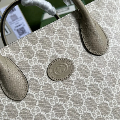 インターロッキングGの小さなトートバッグ