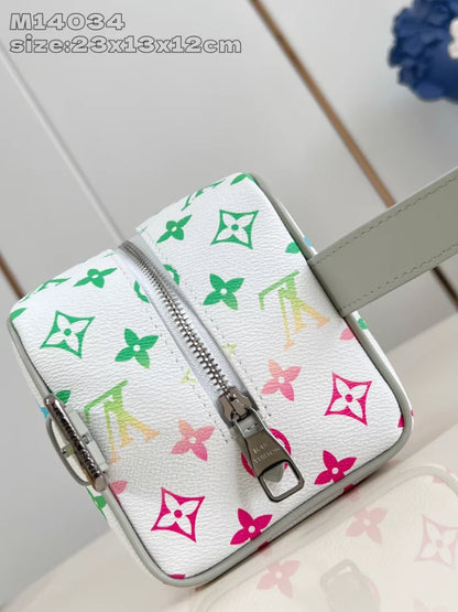 モノグラム イリデッセント ディスカバリー ロッカー ドップキット グラデーショングレー M14034 – LW387