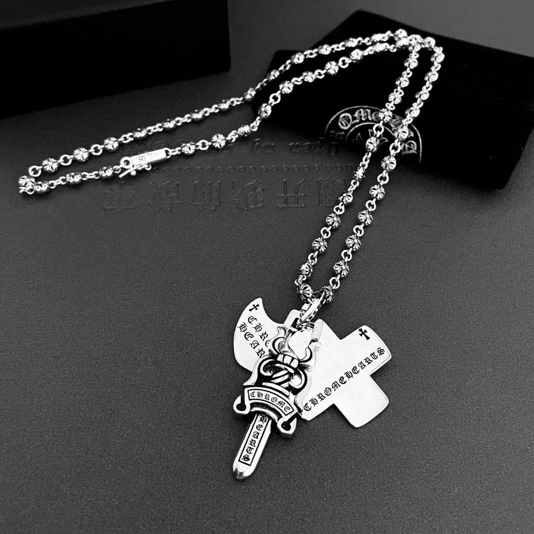 【CHROME HEARTS】ネックレス、新しいネックレス万能シンプルファッションオーナメント