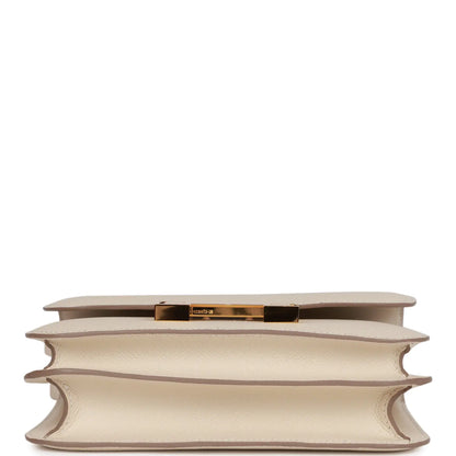 エルメス コンスタンス 1-18 エプソム チョーク ゴールド金具