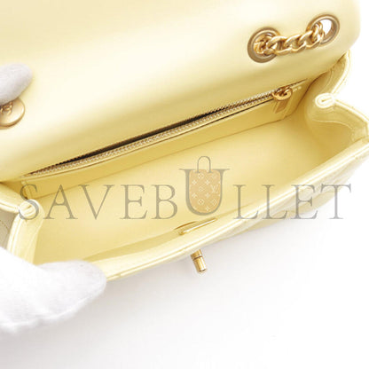 シャネル マスター カメリア アジャスタブル バックル チェーン フラップ バッグ ラージ ミニ (20*13*7cm)