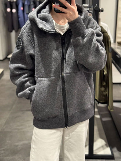 【CANADA GOOSE旗艦店】ラムウールのコート 男女兼用 ご好評に付き再入荷！