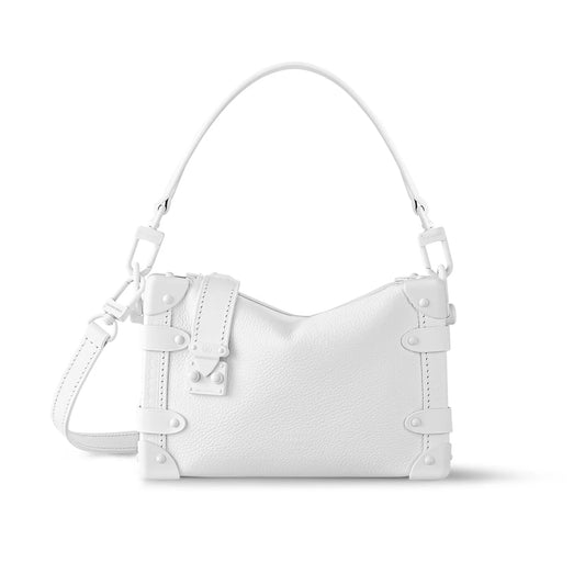 サイドトランクPMバッグ オプティカルホワイト カウハイドレザー M24304 – LW425