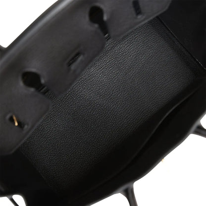 エルメス バーキン 25 ブラック トゴ ゴールド金具