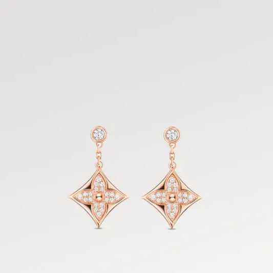 LV ルイ・ヴィトン カラーブロッサム BB スター イヤースタッド Q96809