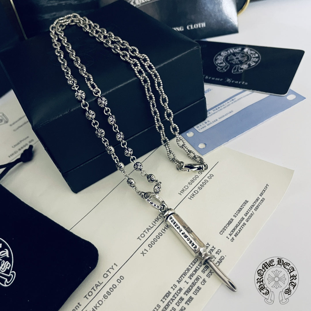 【CHROME HEARTS 】ネックレス、新しいネックレス万能シンプルファッションオーナメント