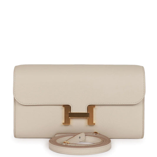 エルメス コンスタンス ウォレット トゥ ゴー ベトン エバーカラー ゴールド金具