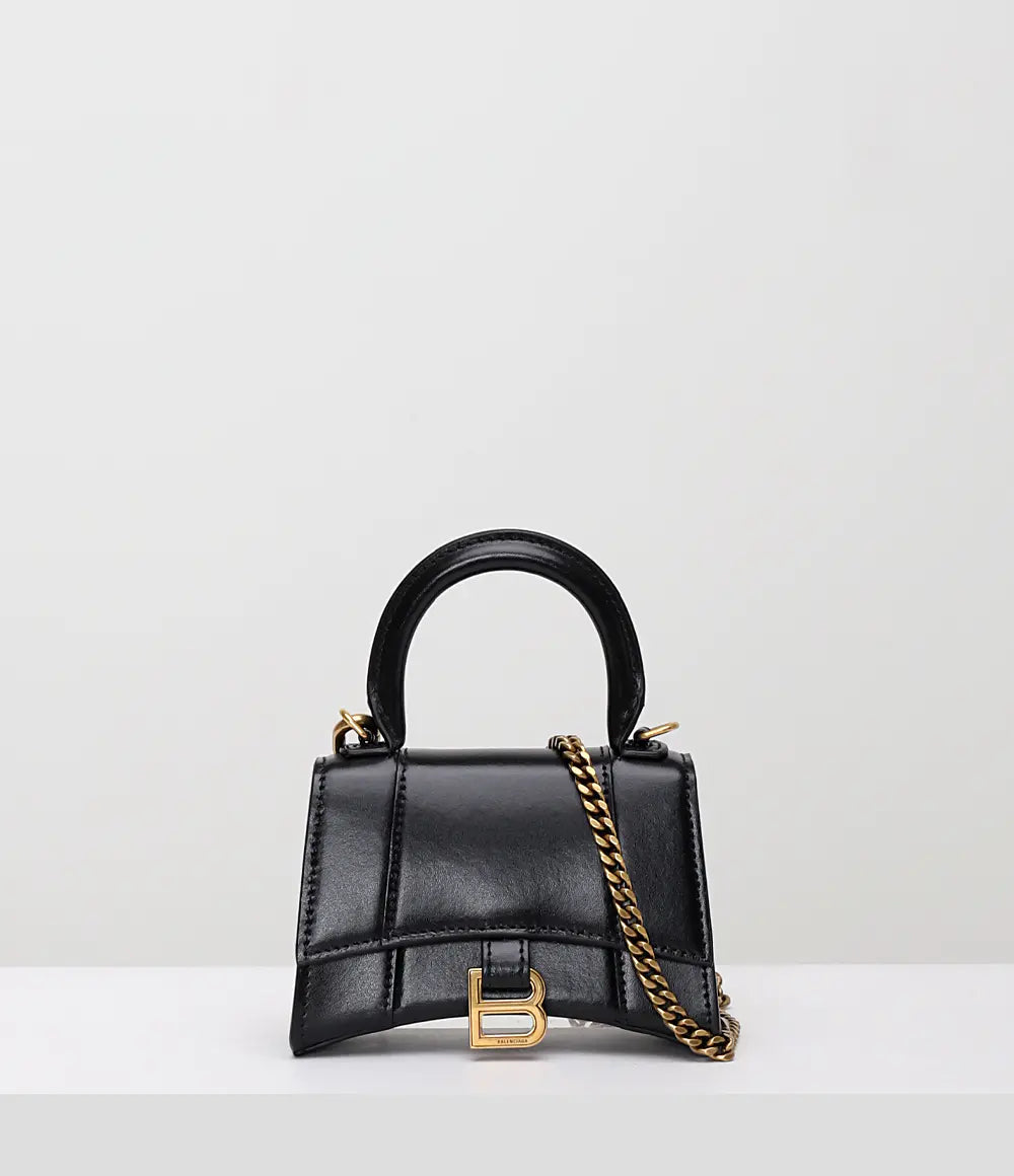 ☆BALENCIAGA HOURGLASS ミニ TOP HANDLE バッグ