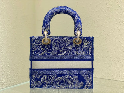 クリスチャン ディオール ミディアム レディ D ライト バッグ