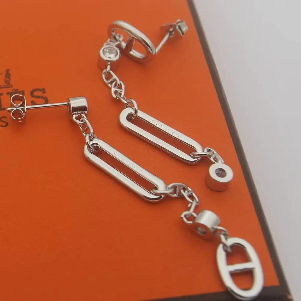 偽エルメスロゴイヤリング