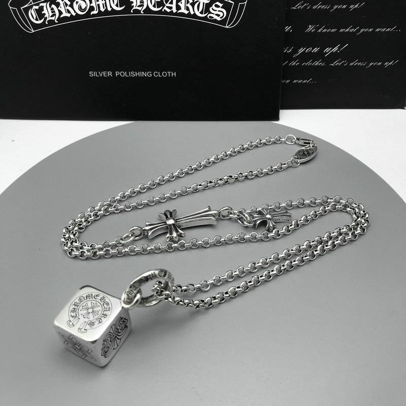 【Chrome Hearts 】クロムハーツ ダイスペンダント ネックレス
