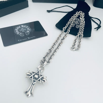 【CHROME HEARTS】クロムハーツ、新しいネックレス万能シンプルファッションオーナメント