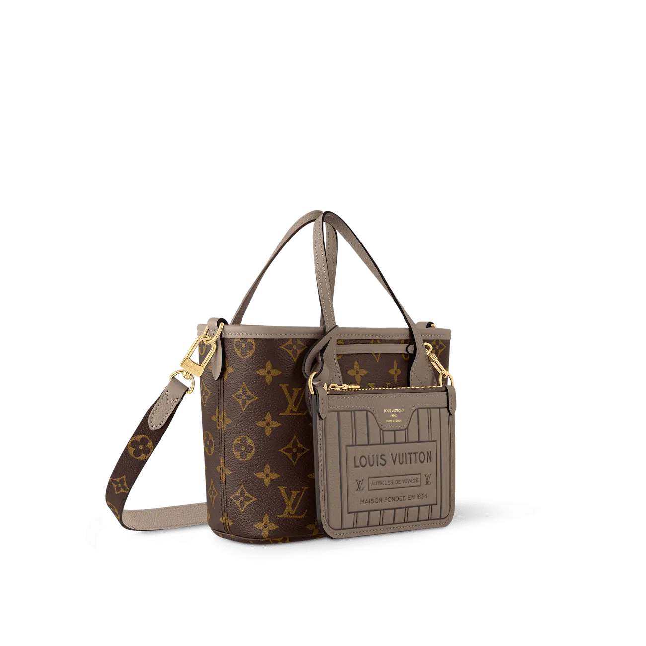 ルイ・ヴィトン M12109 ネヴァーフル バンドリエール インサイド・アウト BB