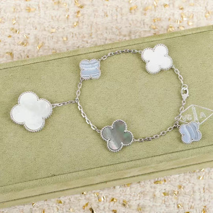 ヴァン クリーフ＆アーペル 四つ葉のクローバー マルチカラー ブレスレット