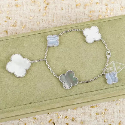 ヴァン クリーフ＆アーペル 四つ葉のクローバー マルチカラー ブレスレット