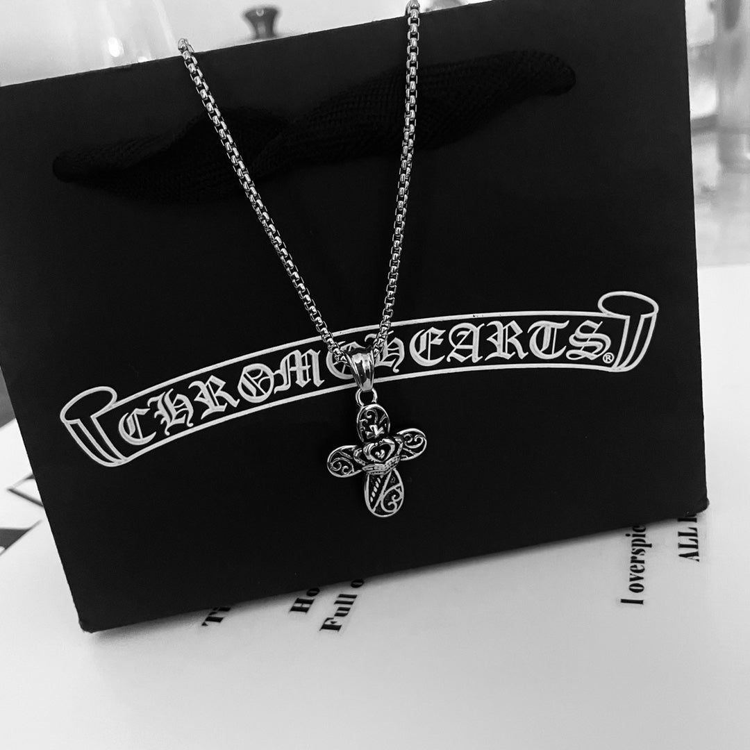【CHROME HEARTS 】ネックレス、新しいネックレス万能シンプルファッションオーナメント