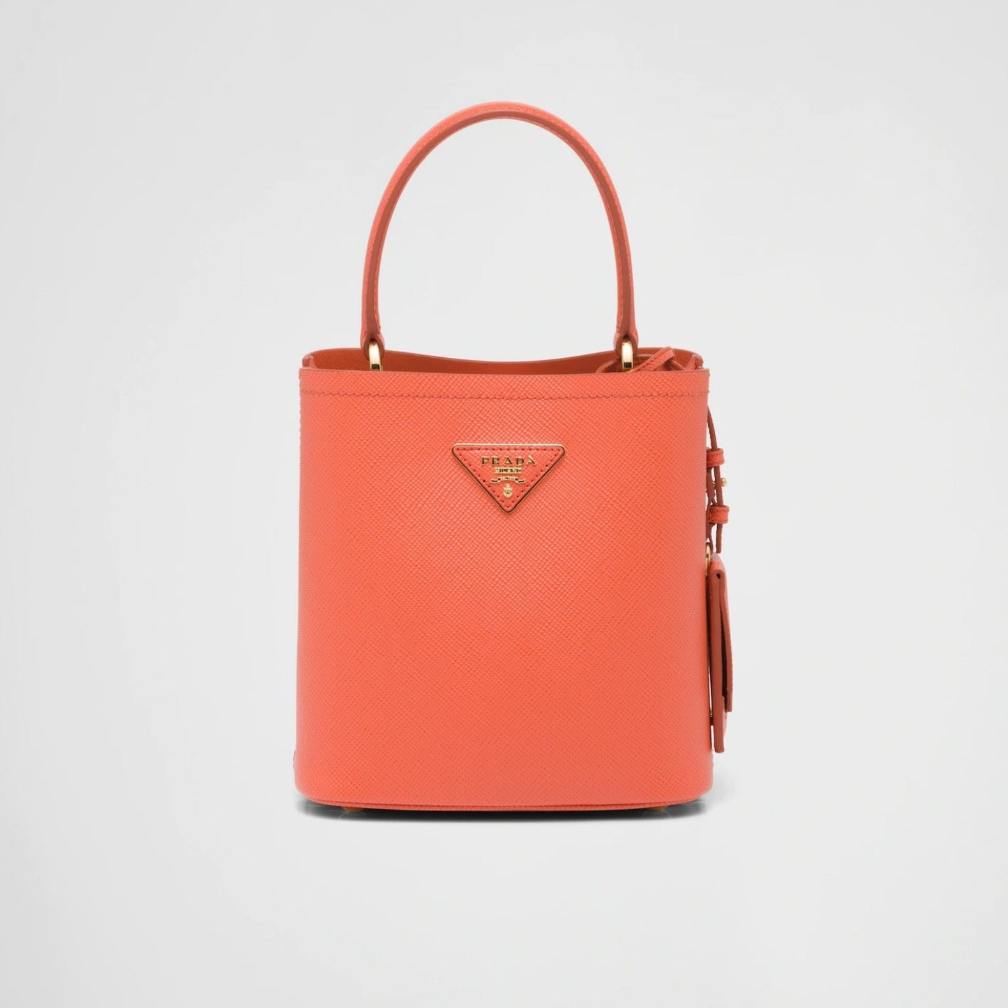 PRADAパニエ サフィアーノレザー スモールバッグ