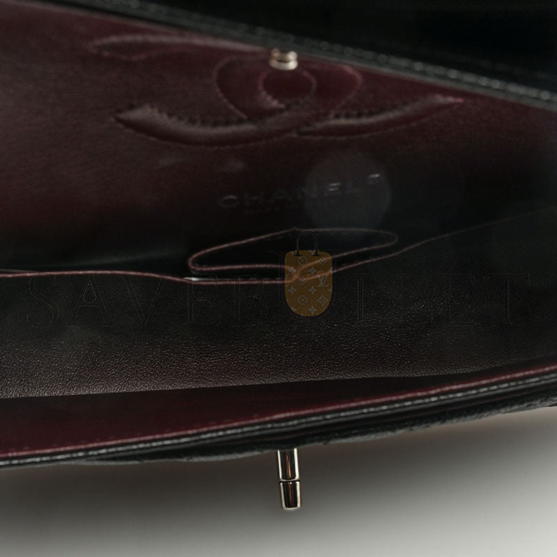 シャネル キャビア キルティング ミディアム クラシック フラップ 1403076 (25*15*7cm)