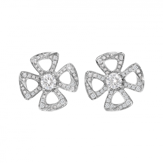 ブルガリ フィオレヴァーシリーズの新作イヤリング