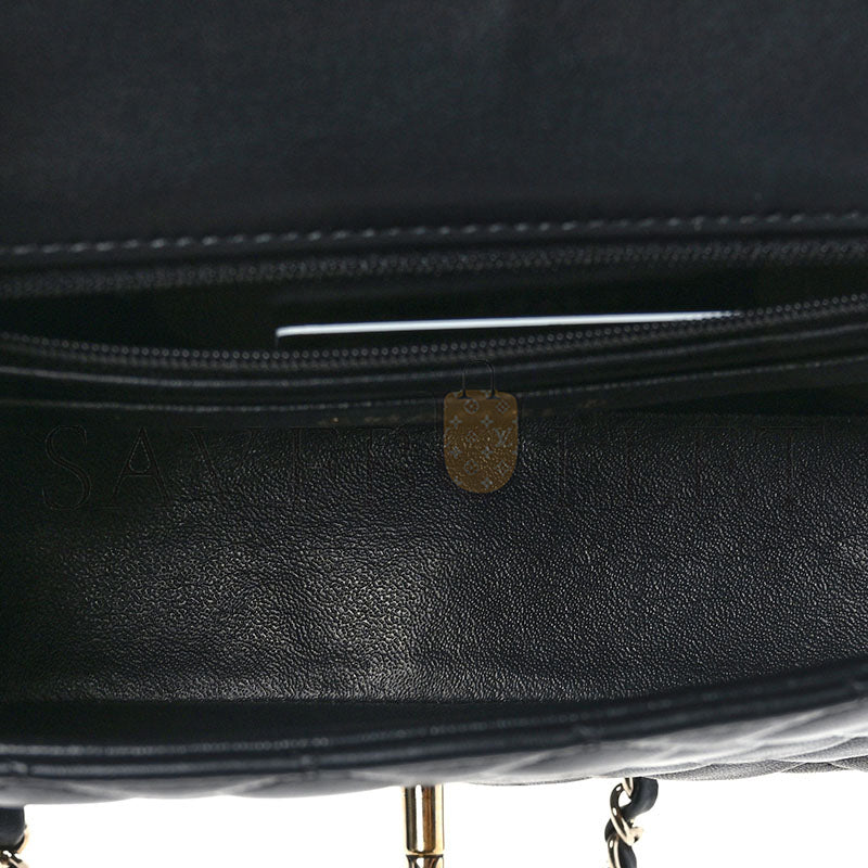 シャネル ラムスキン キルティング ミニ フラップバッグ 1242244 (20*12*6cm)