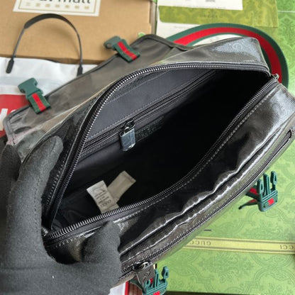 グッチ モノグラム バックルディテール ショルダーバッグ – BG054