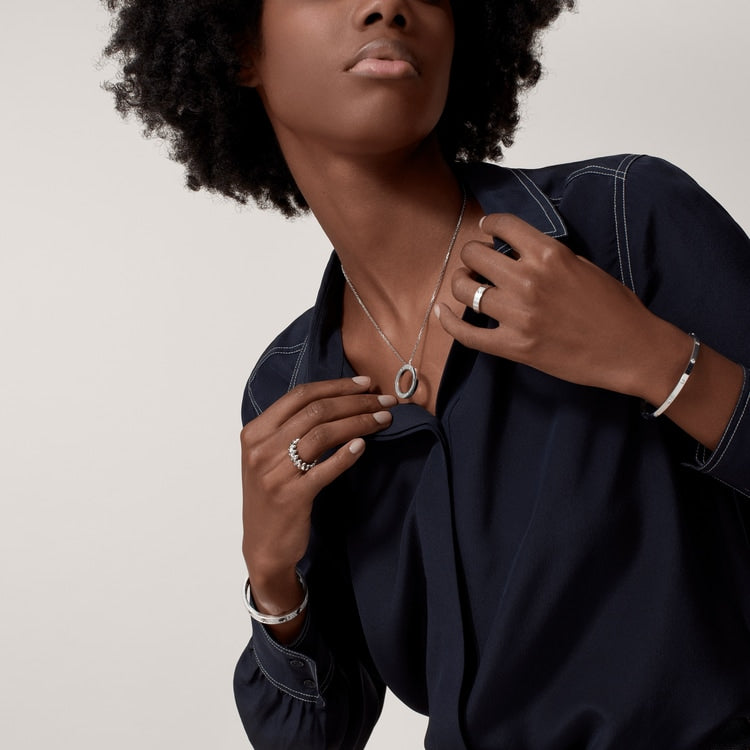 ラブブレスレット、スモールモデル、ダイヤモンド10個